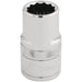 Draper HI-TORQ 12 Point Socket, 1/2" Sq. Dr., 13mm 33105 Draper - Town Tools 