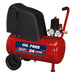 Sealey Air Compressor 24L Belt Drive 1.5hp Oil Free SAC02415 Sealey - Town Tools 