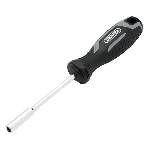 Draper Soft Grip Magnetic Screwdriver Bit Holder, 1/4" x 100mm Draper - Town Tools
