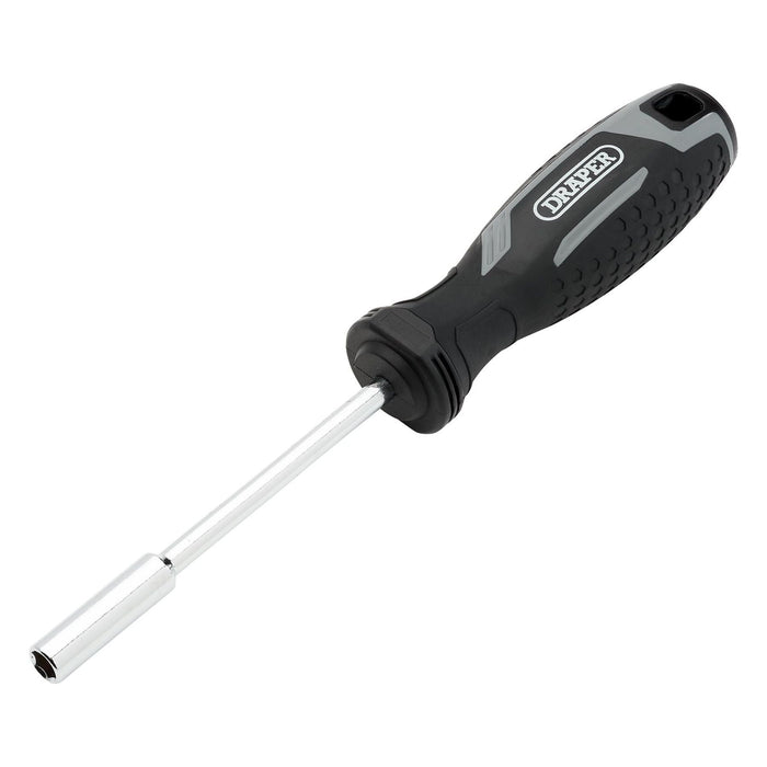 Draper Soft Grip Magnetic Screwdriver Bit Holder, 1/4" x 100mm Draper - Town Tools