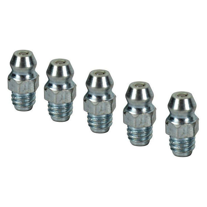 Faithfull Grease Nipple Straight M6 x 1.0 (Pack 5) Faithfull - Town Tools
