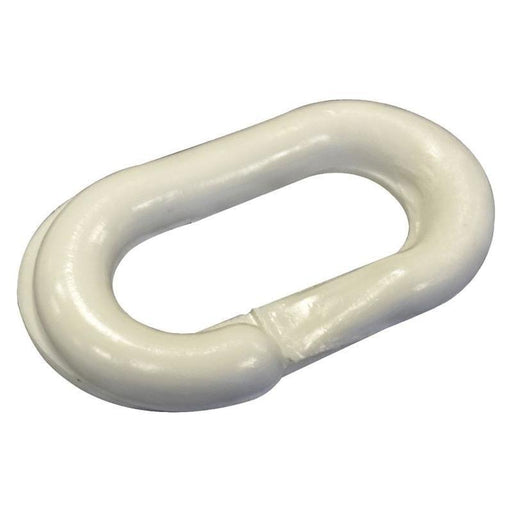 Faithfull Plastic Joining Links 8mm White (Pack 4) Faithfull - Town Tools