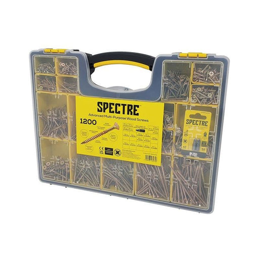 Forgefix Spectre™ Wood Screw Site Organiser 1200 Piece ForgeFix - Town Tools