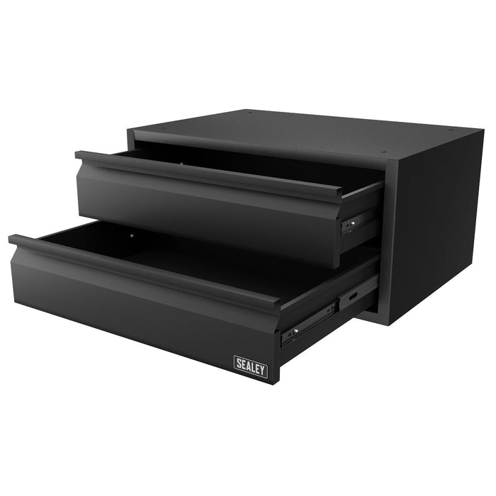 Sealey Modular Wide Double Drawer Unit APMB5 Sealey - Town Tools 