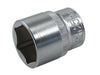 Faithfull Hex Socket 1/2in Drive 25mm Faithfull - Town Tools