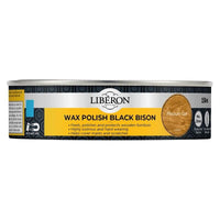 Liberon Black Bison Wax Paste Medium Oak 150ml
