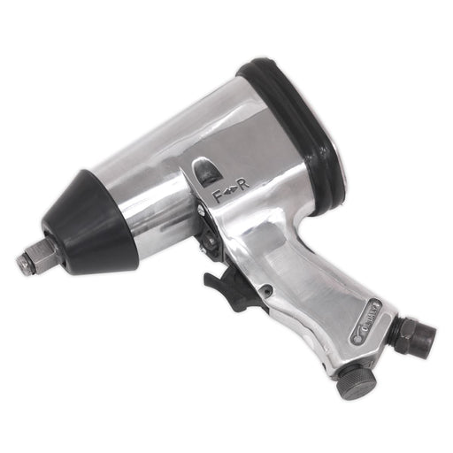 Siegen 1/2" Drive Air Impact Wrench Gun Rocking Dog Hammer 530Nm 1/4" BSP Siegen by Sealey - Town Tools 