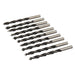 Silverline Lip & Spur Drill Bits 10pk 6mm Silverline - Town Tools 