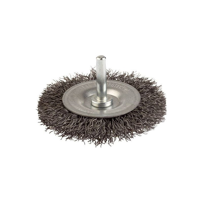 Lessmann DIY Wheel Brush 75 x 10mm, 0.30 Steel Wire Lessmann - Town Tools