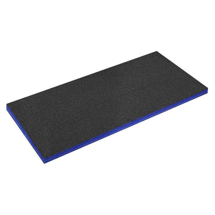 Sealey Easy Peel Shadow Foamï Blue/Black 1200 x 550 x 50mm SF50B Sealey - Town Tools 