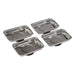 Silverline Magnetic Tray Set 4pce 95 x 65mm Silverline - Town Tools 