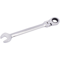 Draper HI-TORQ Metric Flexible Head Ratcheting Combination Spanner, 19mm