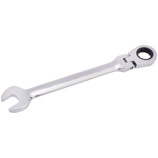 Draper HI-TORQ Metric Flexible Head Ratcheting Combination Spanner, 19mm Draper - Town Tools 