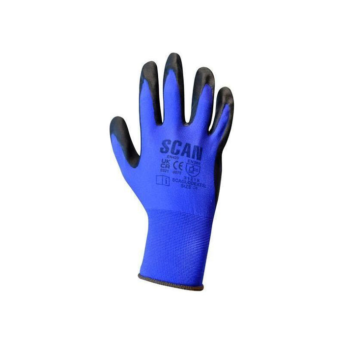 Scan Max - Dexterity Nitrile Gloves - XXL (Size 11) Scan - Town Tools
