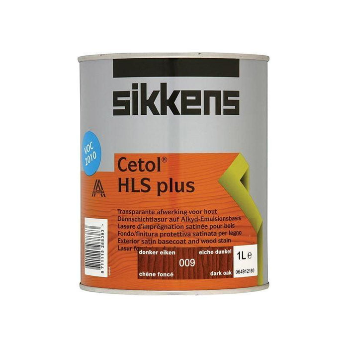 Sikkens Cetol HLS Plus Translucent Woodstain Dark Oak 1 litre Sikkens - Town Tools