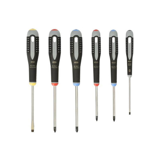 Bahco BE-9886 ERGO™ Screwdriver Set, 6 Piece Bahco - Town Tools
