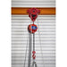 Sealey Portable Adjustable Gantry Crane with Geared Trolley Combo 1 Tonne Sealey - Town Tools 