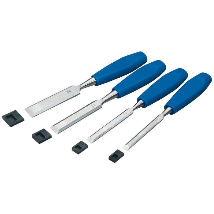 Draper Bevel Edge Wood Chisel Set (4 Piece) 69619 Draper - Town Tools 