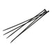 Faithfull Cable Ties Black 4.8 x 300mm (Pack 100) Faithfull - Town Tools