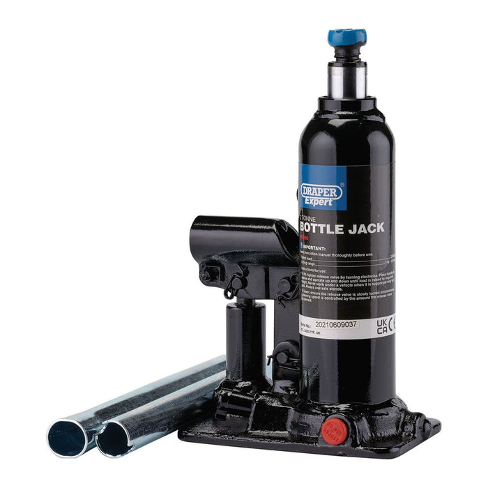 Draper Expert Hydraulic Bottle Jack, 2 Tonne 99766 Draper - Town Tools 