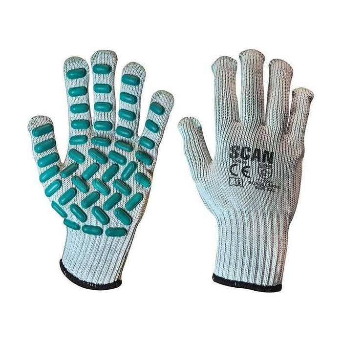 Scan Vibration Resistant Latex Foam Gloves - XXL (Size 11) Scan - Town Tools