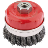 Draper Expert Twist Knot Wire Cup Brush, 100mm, M14 52633