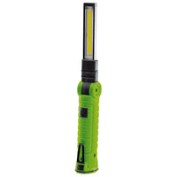 Draper COB/SMD LED Rechargeable Slimline Inspection Lamp, 3W, 170 Lumens, Green