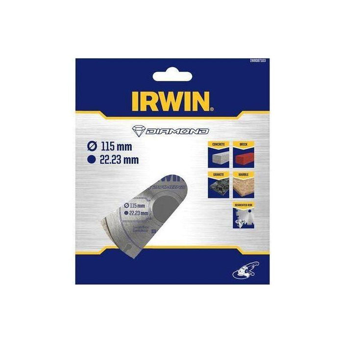 Irwin® Segmented Diamond Blade 115 x 22.23mm IRWIN® - Town Tools