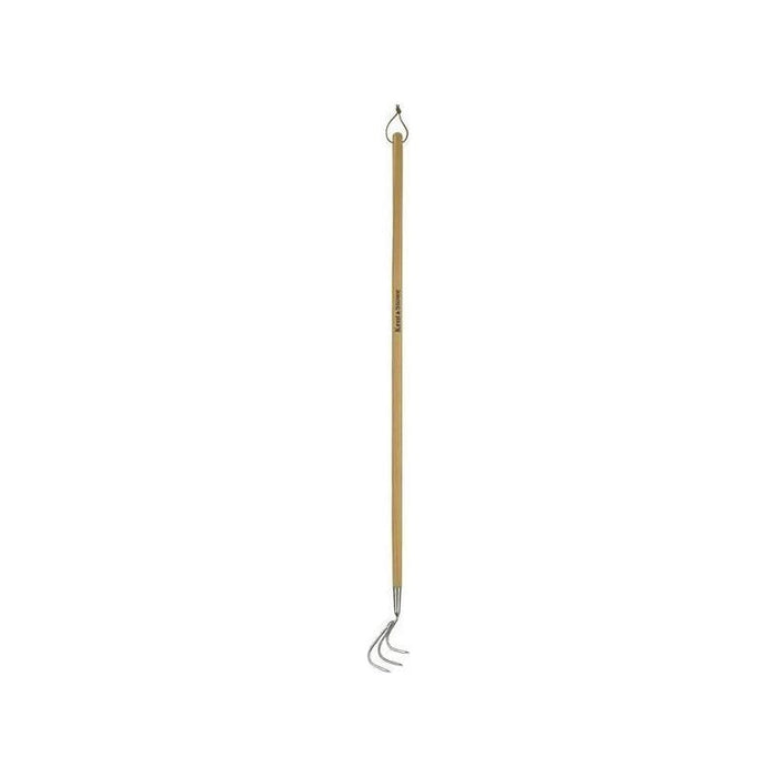 Kent & Stowe Stainless Steel Long Handled 3-Prong Cultivator, FSC® Kent & Stowe - Town Tools