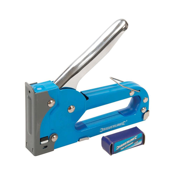 Silverline Steel Staple Gun 4 - 8mm Type 53 Silverline - Town Tools 