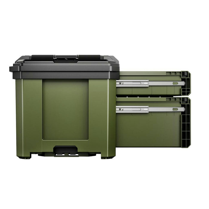 BUNKER Load-Up Stacking 2 Drawer Tool Box, 570mm - B600-2DTB