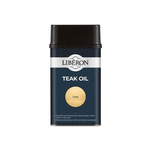 Liberon Teak Oil with UV Filters 500ml Liberon - Town Tools