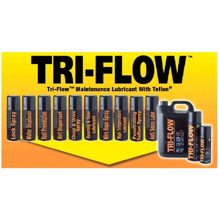 Tri-Flow 34691 Industrial Lubricant with PTFE 500ml Tri-Flow - Town Tools