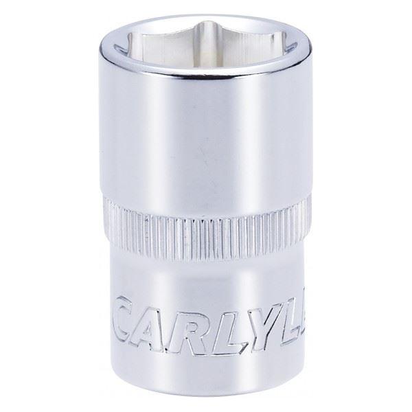 Carlyle Hand Tools Socket - Shallow - Metric Standard - 1/2in. Dr - 17 mm Caryle Tools - Town Tools 