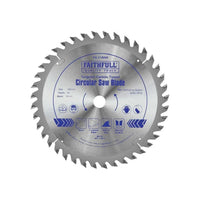 Faithfull TCT Circular Saw Blade 180 x 16mm x 40T POS