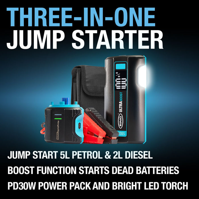 Ring RJS020T ULTRABOOST 1000 Jump Starter