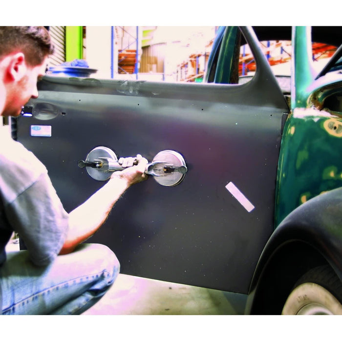 Laser Twin Glass Holder & Suction Cup - Aluminium 3711 Laser - Town Tools 