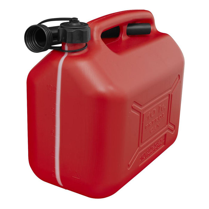 Sealey Fuel Can 10L Red JC10PR Sealey - Town Tools 