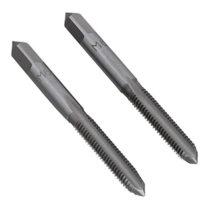 Sealey Tap Set 2pc (Taper & Plug) M6 x 1mm TSM6 Sealey - Town Tools 