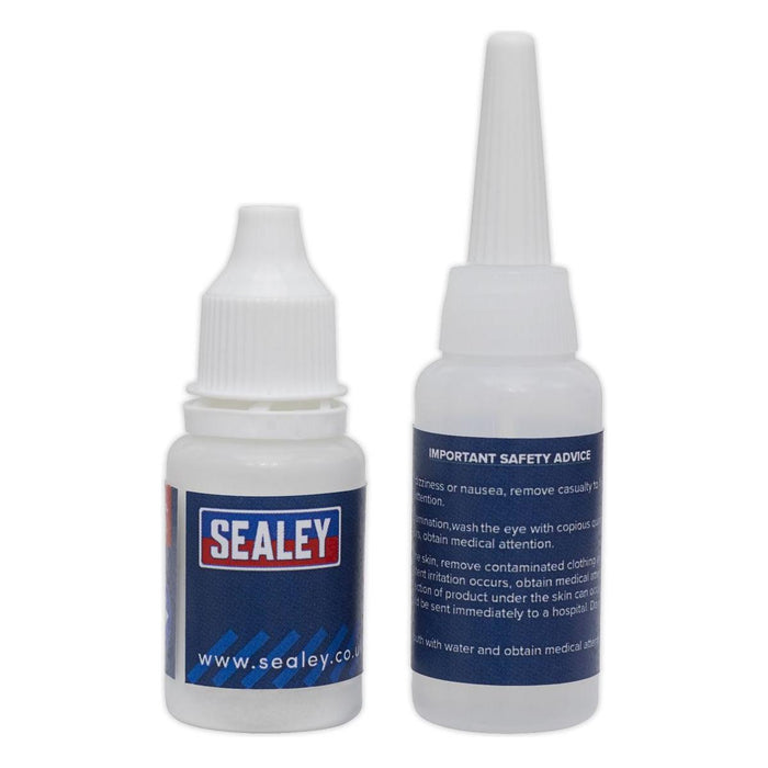 Sealey Fast-Fix Filler & Adhesive White SCS910 Sealey - Town Tools 