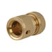 Faithfull Brass Female Water Stop Connector 12.5mm (1/2in) Faithfull - Town Tools