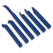 Sealey Lathe Turning Tool Set 10mm x 10mm 6pc AK1122 Sealey - Town Tools 