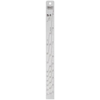 Sealey Aluminium Paint Measuring Stick 5:1/5:3 PA08