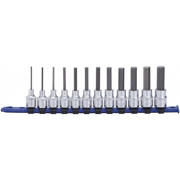 Carlyle Tools Socket Set - Hex Bit Metric