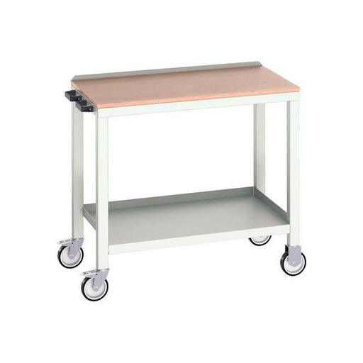 Bott Verso Mobile Welded Bench, Multiplex Wood Top 1000 x 600mm Bott - Town Tools