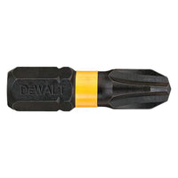Dewalt Power Tools Impact Torsion Bits PH3 x 25mm (Pack 5)