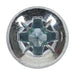 Sealey Machine Screw M6 x 25mm Pan Head Pozi Zinc Pack of 50 MSP625 Sealey - Town Tools 
