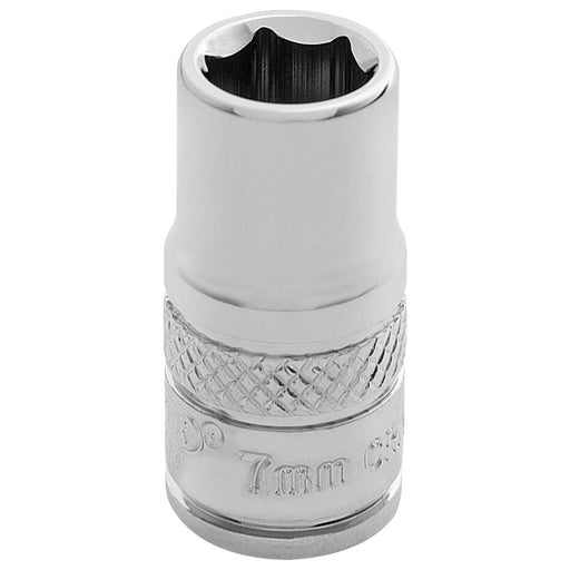 Draper HI-TORQ 6 Point Socket, 1/4" Sq. Dr., 7mm 32487 Draper - Town Tools 