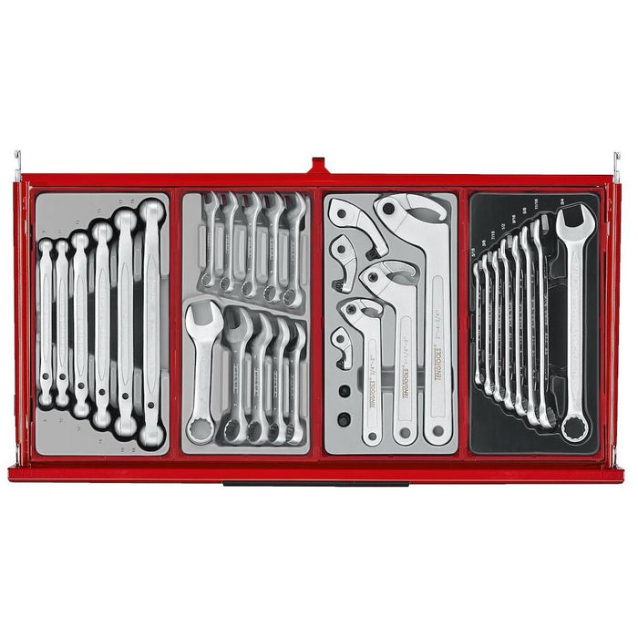 Teng Tools 26" PRO35™ Mega Master tool kit, 1033 pieces, red Town Tools - Town Tools