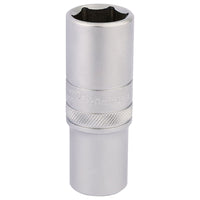 Draper 6 Point Metric Deep Socket, 1/2" Sq. Dr., 20mm 16652